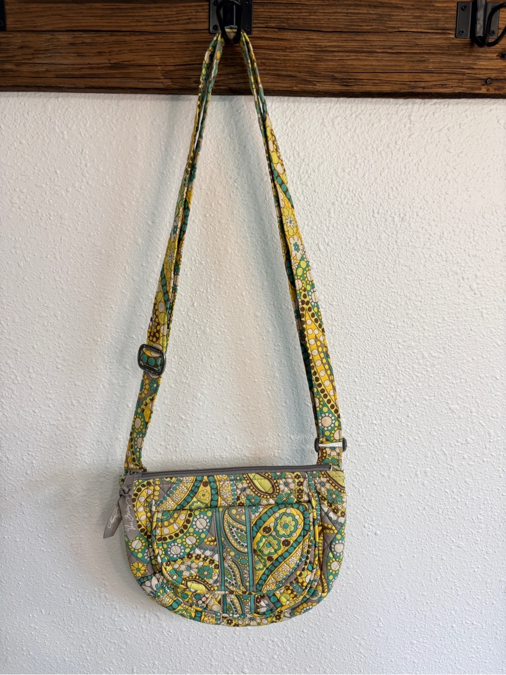 Vera Bradley | Lemon Parfait Pattern Lizzy Crossbody Bag Purse | Retired